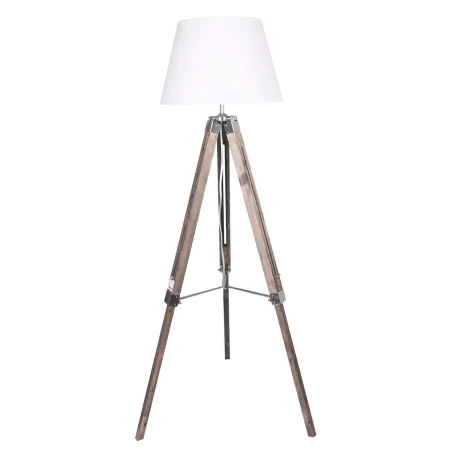 Lampada da Terra Home ESPRIT Bianco Marrone Legno 40 x 40 x 150 cm di Home ESPRIT, Lampade da terra - Rif: S3057618, Prezzo: ...