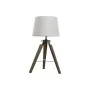 Lampe de bureau Home ESPRIT Blanc Marron Bois 36 x 36 x 60 cm de Home ESPRIT, Lampes de chevet - Réf : S3057619, Prix : 52,43...