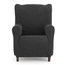 Housse de fauteuil à oreilles Eysa THOR Gris foncé 80 x 110 x 90 cm de Eysa, Housses pour accoudoirs de fauteuil - Réf : D160...