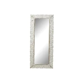 Wall mirror Home ESPRIT White Crystal MDF Wood Indian Man Stripped 66 x 3 x 164 cm by Home ESPRIT, Wall-Mounted Mirrors - Ref...