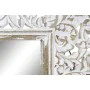 Wall mirror Home ESPRIT White Crystal MDF Wood Indian Man Stripped 66 x 3 x 164 cm by Home ESPRIT, Wall-Mounted Mirrors - Ref...