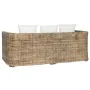 Garden sofa Home ESPRIT White Brown Natural Rattan 174 x 88 x 69 cm by Home ESPRIT, Sofas - Ref: S3057637, Price: 441,50 €, D...