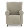 Housse de fauteuil à oreilles Eysa THOR Beige 80 x 110 x 90 cm de Eysa, Housses pour accoudoirs de fauteuil - Réf : D1606934,...