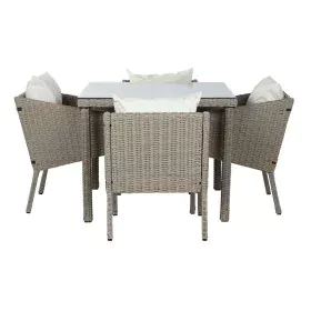 Conjunto de mesa com 4 cadeiras Home ESPRIT 90 x 90 x 72 cm de Home ESPRIT, Conjuntos de mobiliário de jardim - Ref: S3057643...