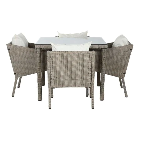 Conjunto de mesa com 4 cadeiras Home ESPRIT 90 x 90 x 72 cm de Home ESPRIT, Conjuntos de mobiliário de jardim - Ref: S3057643...