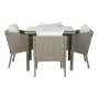 Table set with 4 chairs Home ESPRIT 90 x 90 x 72 cm by Home ESPRIT, Garden Furniture Sets - Ref: S3057643, Price: 368,72 €, D...