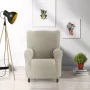 Housse de fauteuil à oreilles Eysa THOR Beige 80 x 110 x 90 cm de Eysa, Housses pour accoudoirs de fauteuil - Réf : D1606934,...