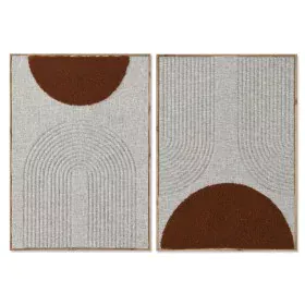 Bild Home ESPRIT Beige Terrakotta Moderne Urban 50 x 3 x 70 cm (2 Stück) von Home ESPRIT, Leinwanddrucke - Ref: S3057654, Pre...