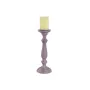 Candle Holder Home ESPRIT Metal Mango wood Shabby Chic 12 x 12 x 34 cm by Home ESPRIT, Candelabras and candle holders - Ref: ...