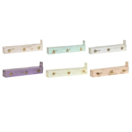 Quemador Home ESPRIT Madera Aluminio 24 x 4 x 6 cm (12 Piezas) (6 Unidades) de Home ESPRIT, Porta-inciensos - Ref: S3057669, ...