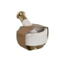 Mortar Home ESPRIT Brass Marble 12,5 x 12,5 x 7,5 cm by Home ESPRIT, Mortar & Pestle Sets - Ref: S3057672, Price: 15,39 €, Di...