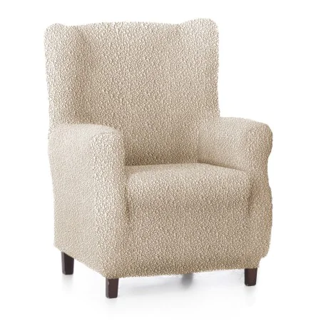 Housse de fauteuil à oreilles Eysa ROC Beige 80 x 120 x 100 cm de Eysa, Housses pour accoudoirs de fauteuil - Réf : D1606945,...