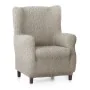 Wingback chair cover Eysa ROC Light brown 80 x 120 x 100 cm by Eysa, Armchairs - Ref: D1606946, Price: 54,78 €, Discount: %