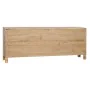 Mueble de TV Home ESPRIT Negro Natural Abeto Madera MDF 130 x 24 x 51 cm de Home ESPRIT, Mesas y soportes para TV - Ref: S305...