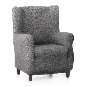 Wingback chair cover Eysa ROC Dark grey 80 x 120 x 100 cm by Eysa, Armchairs - Ref: D1606947, Price: 54,78 €, Discount: %