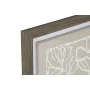 Lienzo Home ESPRIT Blanco Beige Hoja de planta Urbano 50 x 4 x 60 cm (2 Unidades) de Home ESPRIT, Impresiones sobre lienzo - ...