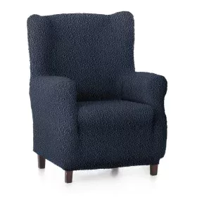 Wingback chair cover Eysa ROC Blue 80 x 120 x 100 cm by Eysa, Armchairs - Ref: D1606948, Price: 54,78 €, Discount: %