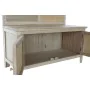 Eingangsbereich Home ESPRIT natürlich Rattan Paulonia-Holz Spiegel 92 x 40 x 181 cm von Home ESPRIT, Bänke mit Garderobenstän...