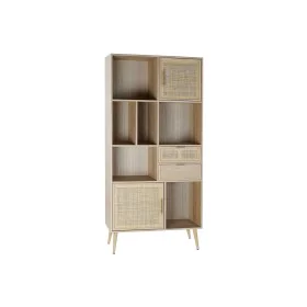 Étagère Home ESPRIT Naturel Bois de paulownia Bois MDF 90 x 37 x 189 cm de Home ESPRIT, Rayonnage et rangement - Réf : S30577...