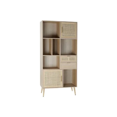 Regal Home ESPRIT natürlich Paulonia-Holz Holz MDF 90 x 37 x 189 cm von Home ESPRIT, Regale - Ref: S3057749, Preis: 367,57 €,...