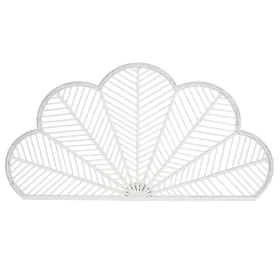 Tête de lit Home ESPRIT Blanc Bambou Rotin 160 x 2,5 x 81 cm de Home ESPRIT, Lits, structures et bases - Réf : S3057750, Prix...