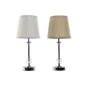 Tischlampe Home ESPRIT Weiß Beige Metall 25 W 220 V 20 x 20 x 46 cm (2 Stück) von Home ESPRIT, Tisch- & Nachttischlampen - Re...