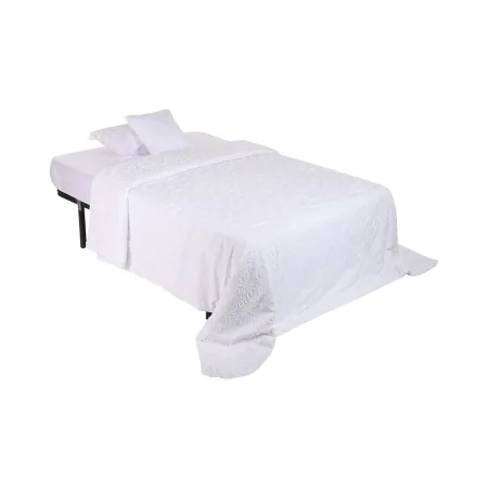 Colcha Home ESPRIT Blanco 180 x 260 cm de Home ESPRIT, Mantas y colchas - Ref: S3057765, Precio: 38,09 €, Descuento: %