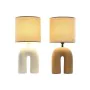 Desk lamp Home ESPRIT White Terracotta 220 W 60 V 24 x 24 x 50 cm (2 Units) by Home ESPRIT, Bedside and Table Lamps - Ref: S3...