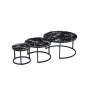 Consola Home ESPRIT Preto Metal Cerâmica 80 x 80 x 1 cm de Home ESPRIT, Jogos de móveis - Ref: S3057771, Preço: 206,66 €, Des...