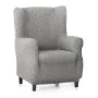 Housse de fauteuil à oreilles Eysa ROC Gris clair 80 x 120 x 100 cm de Eysa, Housses pour accoudoirs de fauteuil - Réf : D160...