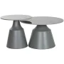 Console Home ESPRIT Gris Métal Céramique 70 x 70 x 43 cm 70 x 70 x 1 cm de Home ESPRIT, Tables - Réf : S3057772, Prix : 228,9...