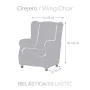 Funda para sillón orejero Eysa ROC Gris claro 80 x 120 x 100 cm de Eysa, Sillones - Ref: D1606949, Precio: 54,78 €, Descuento: %