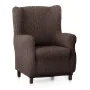 Housse de fauteuil à oreilles Eysa ROC Marron 80 x 120 x 100 cm de Eysa, Housses pour accoudoirs de fauteuil - Réf : D1606950...