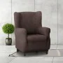 Housse de fauteuil à oreilles Eysa ROC Marron 80 x 120 x 100 cm de Eysa, Housses pour accoudoirs de fauteuil - Réf : D1606950...