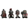 Figura Decorativa Home ESPRIT Rojo Gris 7 x 4 x 9 cm (4 Unidades) de Home ESPRIT, Adornos - Ref: S3057835, Precio: 20,11 €, D...