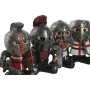 Figurine Décorative Home ESPRIT Rouge Gris 7 x 4 x 9 cm (4 Unités) de Home ESPRIT, Objets de décoration - Réf : S3057835, Pri...