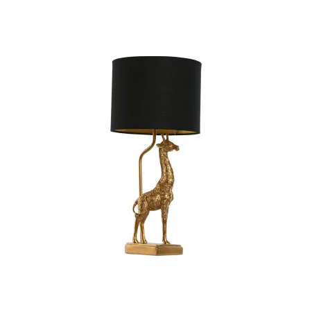 Desk lamp Home ESPRIT Black Golden 20 x 20 x 53 cm by Home ESPRIT, Bedside and Table Lamps - Ref: S3057846, Price: 53,34 €, D...