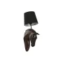 Lampada da Parete Home ESPRIT Nero Marrone scuro Coloniale Cavallo 220 V 18 x 21,5 x 50,5 cm (2 Unità) di Home ESPRIT, Lampad...