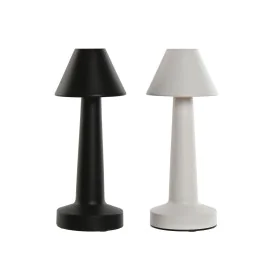 Lampe de bureau Home ESPRIT Blanc Noir 9 x 9 x 24 cm (2 Unités) de Home ESPRIT, Lampes de chevet - Réf : S3057859, Prix : 22,...