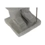 Statua Decorativa Home ESPRIT Grigio Dorato Orientale Guerriero 35 x 32 x 118 cm di Home ESPRIT, Soprammobili - Rif: S3057866...