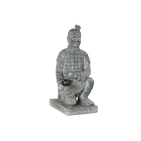 Figurine Décorative Home ESPRIT Gris clair Oriental Guerrier 39 x 35 x 78 cm 33 x 34 x 76 cm de Home ESPRIT, Objets de décora...