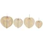 Wall Decoration Home ESPRIT Light brown Natural Fan Tropical (4 Pieces) by Home ESPRIT, Ornaments - Ref: S3057903, Price: 39,...