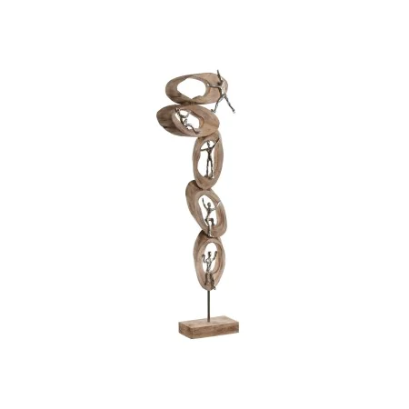 Figurine Décorative Home ESPRIT Marron Argenté Naturel 23 x 9 x 74 cm de Home ESPRIT, Objets de décoration - Réf : S3057925, ...