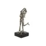 Statua Decorativa Home ESPRIT Nero Argentato Coppia 14 x 10 x 29 cm di Home ESPRIT, Soprammobili - Rif: S3057927, Prezzo: 39,...