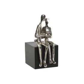 Decorative Figure Home ESPRIT Black Silver Pair 9 x 13 x 20 cm by Home ESPRIT, Ornaments - Ref: S3057929, Price: 22,06 €, Dis...