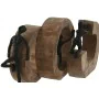 Figura Decorativa Home ESPRIT Castanho Preto 20 x 7 x 19 cm (3 Unidades) de Home ESPRIT, Adornos - Ref: S3057930, Preço: 65,5...