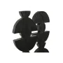 Figura Decorativa Home ESPRIT Castanho Preto Abstrato Moderno 15 x 9 x 64 cm (2 Unidades) de Home ESPRIT, Adornos - Ref: S305...