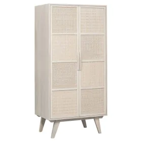 Aparador Home ESPRIT Branco Rotim Madeira de mangueira 87 x 55 x 178 cm de Home ESPRIT, Armários e aparadores - Ref: S3057962...