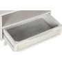 Mesa de Cabeceira Home ESPRIT Branco Rotim Madeira de mangueira 55 x 35 x 45 cm de Home ESPRIT, Mesinhas de cabeceira - Ref: ...