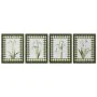 Pintura Home ESPRIT Verde Bege Shabby Chic Plantas botânicas 30 x 2,5 x 40 cm (4 Unidades) de Home ESPRIT, Impressões sobre t...